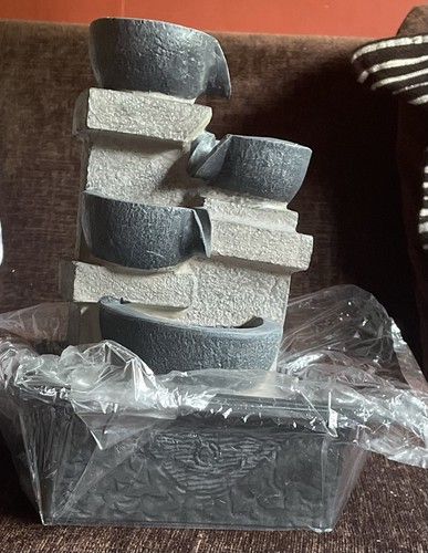 Water fountain clay pot design - fountain,