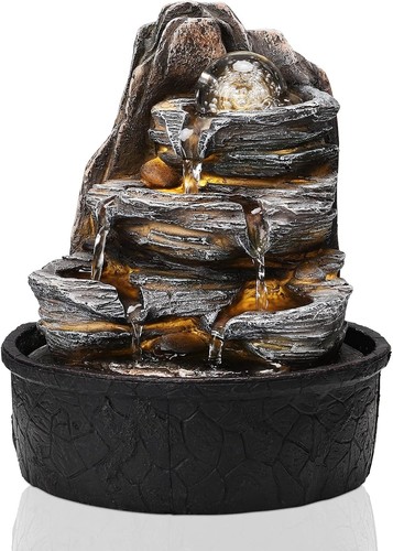 Indoor water fountain with - water,