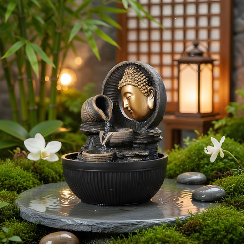 Tabletop waterfall fountain - tabletop,